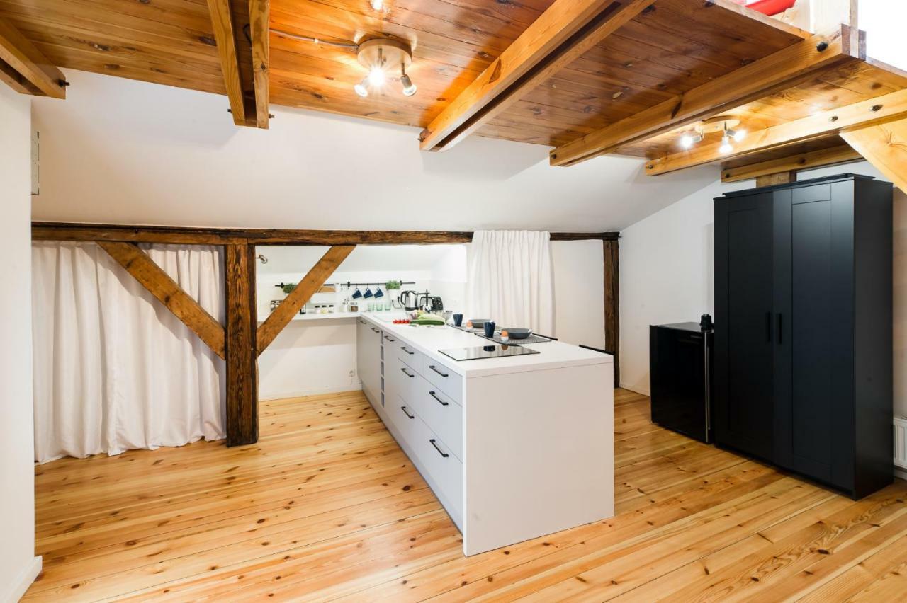Cozy Studio Mansard Riga Old Town Aptartment, Ac Exterior foto